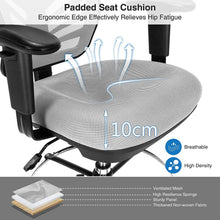 Load image into Gallery viewer, Mesh Drafting Chair with Adjustable Footrest