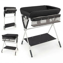Load image into Gallery viewer, Diaper Changing Station with 3 Position Adjustable Level and 4 Universal Wheels