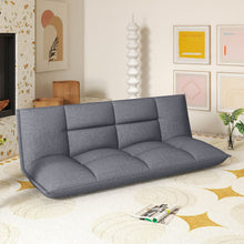 Load image into Gallery viewer, Floor Sofa Chair with 5-Postion Adjustable Backrest and Armrests