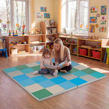 Load image into Gallery viewer, Foldable Patchwork Baby Floor Mats with Waterproof Surface