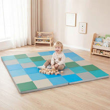 Load image into Gallery viewer, Foldable Patchwork Baby Floor Mats with Waterproof Surface