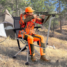 Load image into Gallery viewer, Foldable Shooting and Hunting Chair with 3 Position Adjustable Legs