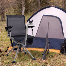 Load image into Gallery viewer, Foldable Shooting and Hunting Chair with 3 Position Adjustable Legs