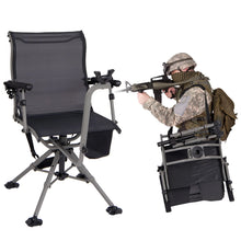 Load image into Gallery viewer, Foldable Shooting and Hunting Chair with 3 Position Adjustable Legs