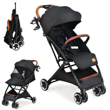 Load image into Gallery viewer, Folding Pushchair with Adjustable Backrest and Footrest