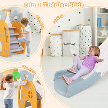 Load image into Gallery viewer, Freestanding Kids Slide Indoor Foldable Kids Slide with Climber
