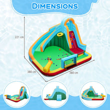 Load image into Gallery viewer, Inflatable Water Slide with 680W Blower for Kids Aged 3-12
