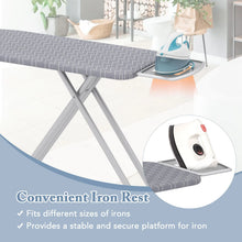 Load image into Gallery viewer, Ironing Board with Iron Rest and Removable Silver-coated Cover