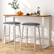Load image into Gallery viewer, 74 cm Upholstered Bar Stool Set of 2
