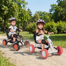 Load image into Gallery viewer, Kids Pedal Go Kart 4 Wheel with 2-Position Seat & Wear-Resistant Wheels