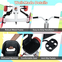 Load image into Gallery viewer, Kids Pedal Go Kart 4 Wheel with 2-Position Seat & Wear-Resistant Wheels
