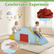 Load image into Gallery viewer, Kids Climbing Toys Toddler Climber with Slide and Stairs Soft Foam Blocks