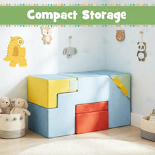 Load image into Gallery viewer, Kids Climbing Toys Toddler Climber with Slide and Stairs Soft Foam Blocks