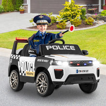 Load image into Gallery viewer, Kid Ride on Police Car with Remote Control for Children