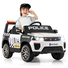 Load image into Gallery viewer, Kid Ride on Police Car with Remote Control for Children