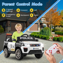 Load image into Gallery viewer, Kid Ride on Police Car with Remote Control for Children