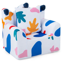 Load image into Gallery viewer, Kids Sofa Chair Foam Filled Armchair with Extra Padded Pillow