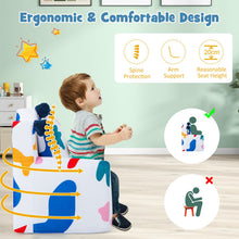 Load image into Gallery viewer, Kids Sofa Chair Foam Filled Armchair with Extra Padded Pillow