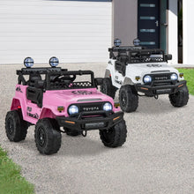 Load image into Gallery viewer, Kids Ride on Car, 12V Licensed Toyota FJ Car with Remote Control, Lights, Music, Horn, Wireless