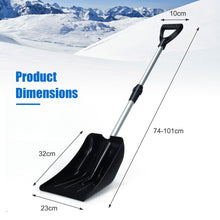 Load image into Gallery viewer, Lightweight Aluminum Snow Shovel with D-shaped Handle