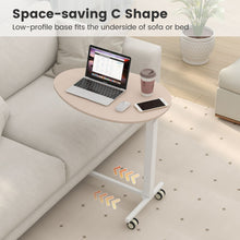 Load image into Gallery viewer, Mobile Standing Desk with Pneumatic Lift