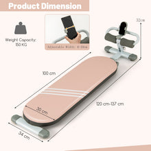 Load image into Gallery viewer, Multifunctional Sit Up Bench with 3 Gear Adjustable Angles and Length
