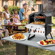 Load image into Gallery viewer, Outdoor Pizza Oven with Waterproof Cover and Anti-scalding Handles