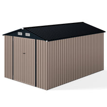 Load image into Gallery viewer, Outdoor Storage Shed Large Utility Tool House with Top Sloping Design
