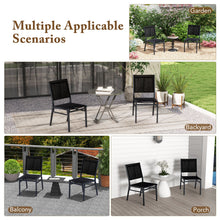 Load image into Gallery viewer, Patio Armless Chair with Breathable Seat and Backrest