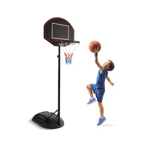 Load image into Gallery viewer, 1.67 m-2.28 m Portable Basketball Hoop System with Anti-Rust Stand