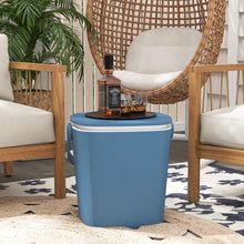 Load image into Gallery viewer, Portable Cooler Side Table with Handle and Bottle Opener