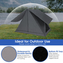 Load image into Gallery viewer, Pop-up Camping Tent with Carry Bag and Rainfly for 2-3 People