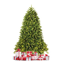 Load image into Gallery viewer, Pre-Lit Christmas Tree with LED Lights with 8 Lighting Modes