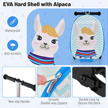 Load image into Gallery viewer, 2-in-1 Folding Kids Scooter with Suitcase and 3 Color Lighted Wheels