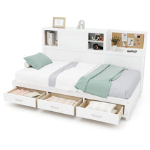 Load image into Gallery viewer, Single Daybed Frame with 3 Storage Drawers