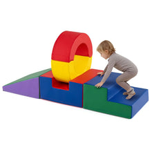 Load image into Gallery viewer, 5 Pieces Soft Play Climb and Crawl Playset for 12 Month+ Toddlers