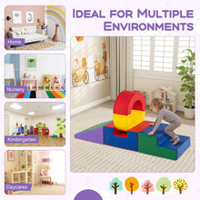 Load image into Gallery viewer, 5 Pieces Soft Play Climb and Crawl Playset for 12 Month+ Toddlers