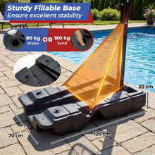 Load image into Gallery viewer, Stepless Adjustable Basketball Hoop with Stable Weighted Base