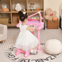 Load image into Gallery viewer, 31 Keys Kids Portable Multifunctional Toy Piano with Microphone