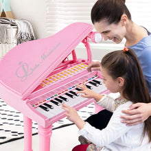 Load image into Gallery viewer, 31 Keys Kids Portable Multifunctional Toy Piano with Microphone