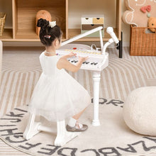 Load image into Gallery viewer, 31 Keys Kids Portable Multifunctional Toy Piano with Microphone