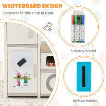 Load image into Gallery viewer, Kids Toy Storage Organizer with Magnetic Whiteboard Removable Sink & Faucet