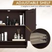 Load image into Gallery viewer, Wall Mounted Bathroom Cabinet with Adjustable Shelf