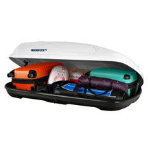 Load image into Gallery viewer, 400L Car Rooftop Cargo Box with Security Keys and Dual Side Opening