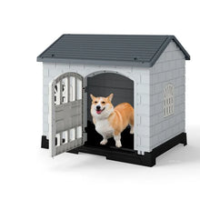 Load image into Gallery viewer, Weatherproof Pet Shelter with Removable Toilet Tray