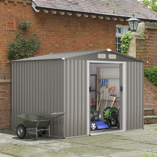 Load image into Gallery viewer, Outdoor Storage Shed with Foundation for Garden Yard