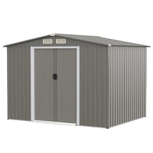 Load image into Gallery viewer, Outdoor Storage Shed with Foundation for Garden Yard