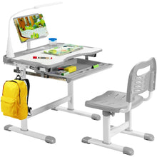 Load image into Gallery viewer, Height Adjustable Kids Table with Chair