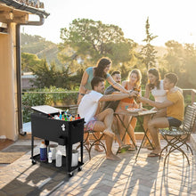 Load image into Gallery viewer, 76 litre Outdoor Ice Rolling Cooler Cart
