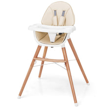 Load image into Gallery viewer, High Chair for Babies and Toddlers, Wooden Baby Highchair